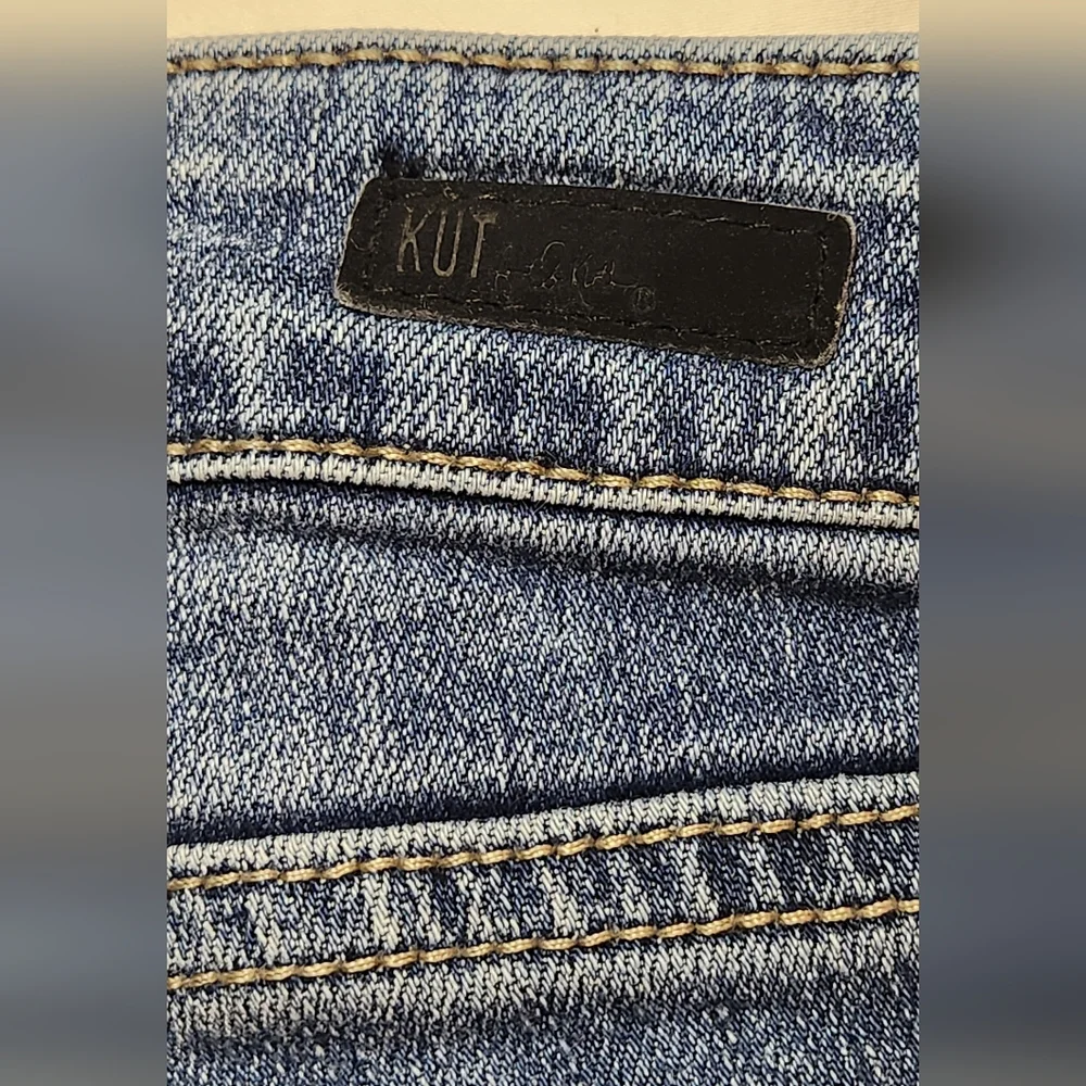 Kut‎ From The Kloth Distressed Blue Jeans Size 6